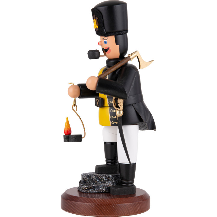 Smoker - Miner with Light - 23 cm / 9.1 inch