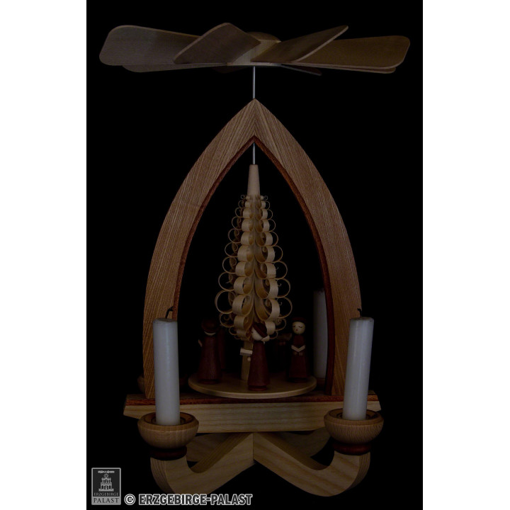 1-Tier Pyramid - Carolers - 27 cm / 11 inch
