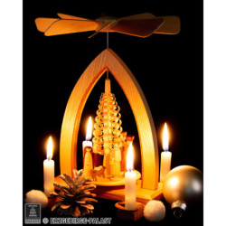 1-Tier Pyramid - Nativity Scene - 25 cm / 10 inch