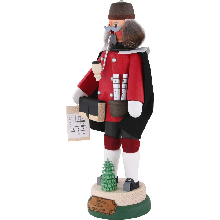 Smoker - German Mathematician Adam Ries - 25 cm / 10 inch