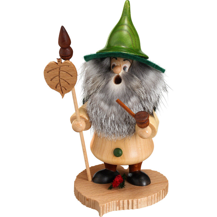 Räuchermännchen Baumwichtel Lindenblatt - 18 cm