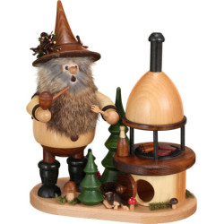 Smoker - Gnome at the Barbecue - 26 cm / 10.2 inch
