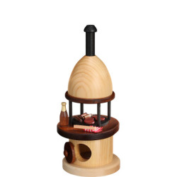 Räucher-Grillofen - 22 cm