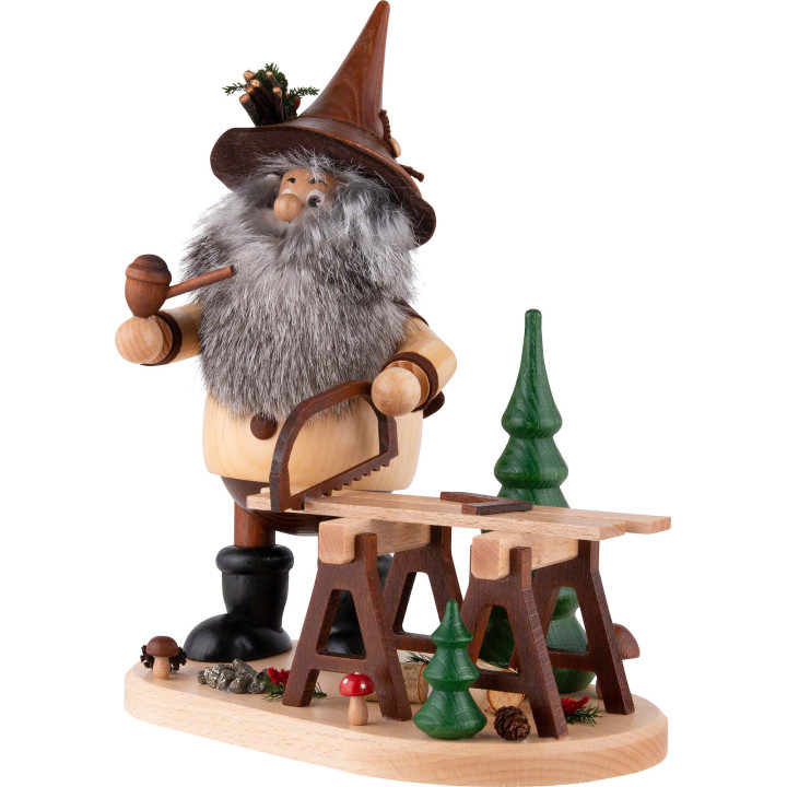 Smoker - Ore Gnome Mining Carpenter - 26 cm / 10.2 inch
