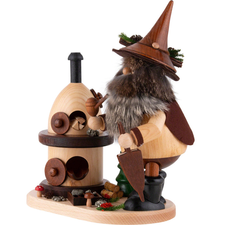 Räuchermännchen Erzwichtel am Erzofen - 26 cm