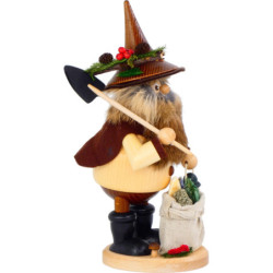 Räuchermännchen Erzträger mit Sack  - 26 cm