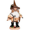Räuchermännchen Räuberwichtel mit Armbrust - 25 cm