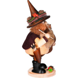 Räuchermännchen Räuberwichtel mit Bogen - 25 cm