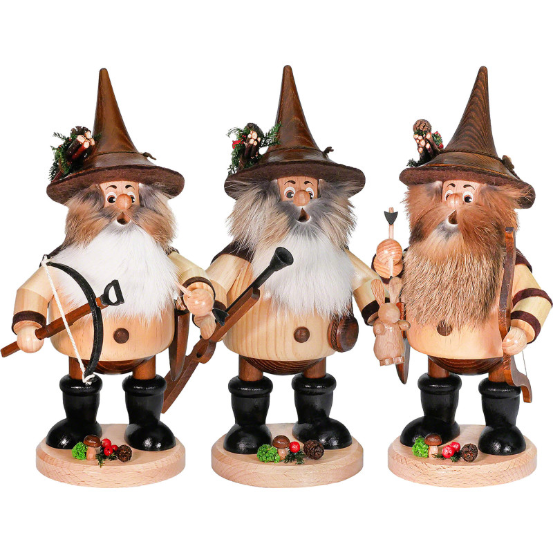 The Robber Gnome Trio - 3 Cunning Companions - 25 cm / 9.8 inch