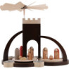 1-stöckige Pyramide Christi Geburt - modern - 33 cm