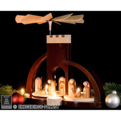 1-stöckige Pyramide Christi Geburt - modern - 33 cm