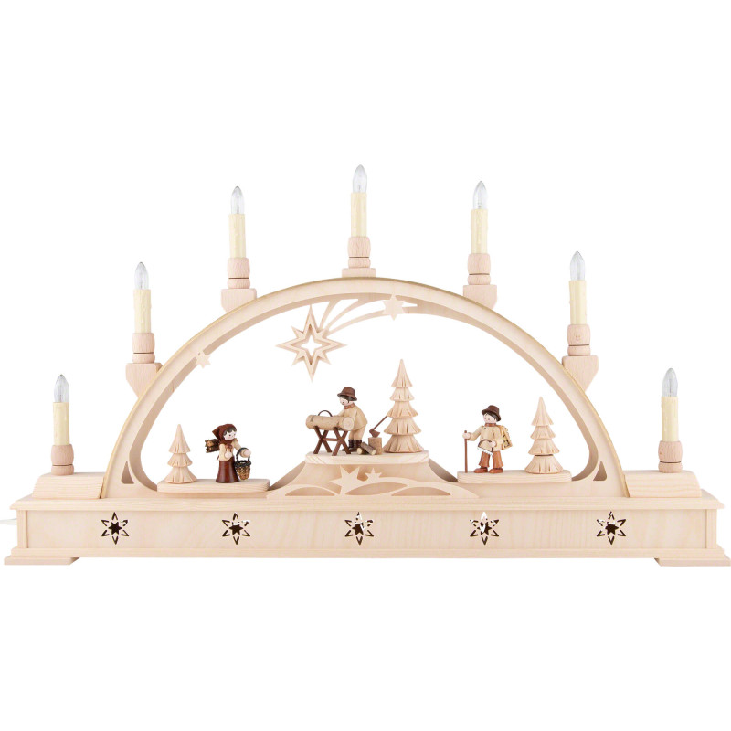 Candle Arch - Woodsman - 63x35 cm / 24.8x13.8 inch