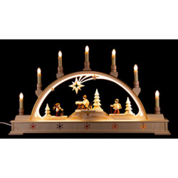 Candle Arch - Woodsman - 63x35 cm / 24.8x13.8 inch