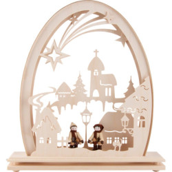 Seidel Arch Winter Village - 31x33 cm / 12.2x13 inch