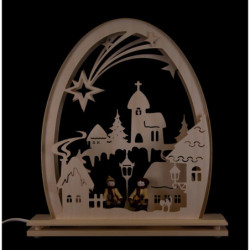 Seidel Arch Winter Village - 31x33 cm / 12.2x13 inch