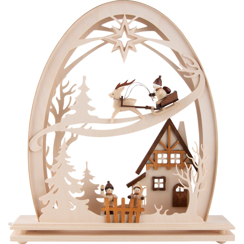 Seidel Arch Santa Claus - 31x33 cm / 12.2x13 inch