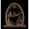 Seidel Arch Santa Claus - 31x33 cm / 12.2x13 inch