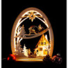 Seidel Arch Santa Claus - 31x33 cm / 12.2x13 inch