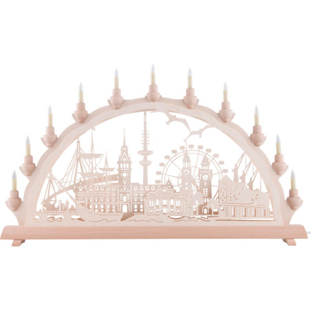 3D Double Arch - Hamburg - 68x35cm/27.8x13.8 inch