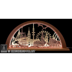 City Light Hamburg - 69x32 cm / 27.2x12.6 inch