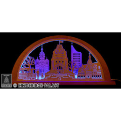 City Light Leipzig - 69x32 cm / 27.2x12.6 inch