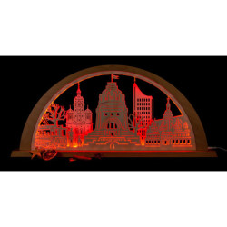 City Light Leipzig - 69x32 cm / 27.2x12.6 inch