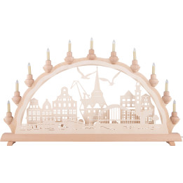 Candle Arch - Rostock Warnemünde - 68x35 cm / 26.8x13.8 inch