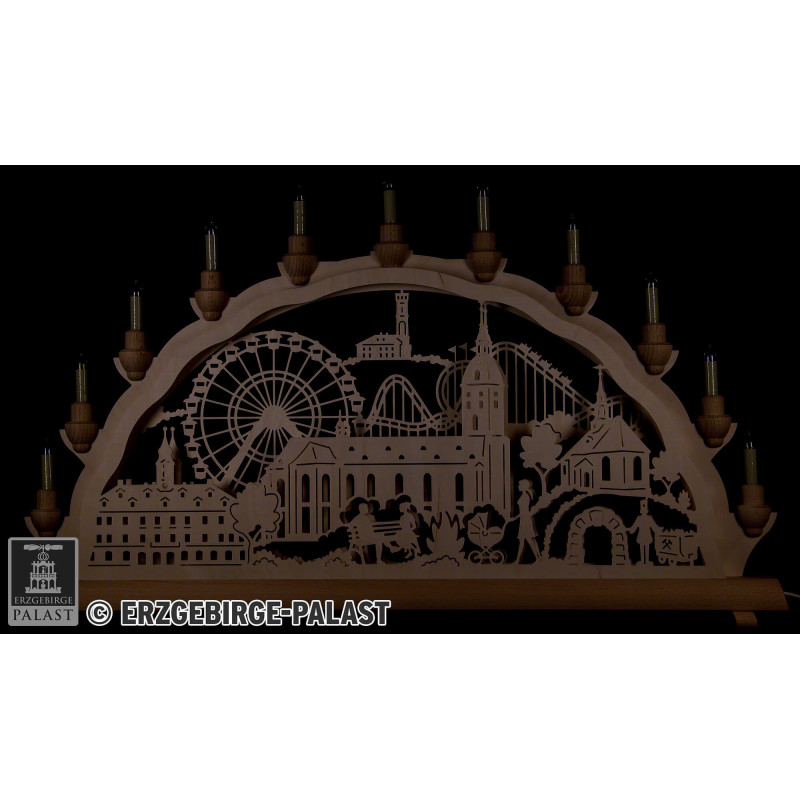 3D Double Arch - Annaberg Fair - 68x35 cm / 26.8x13.8 inch