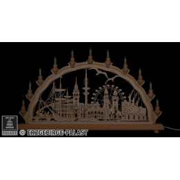 3D Double Arch - Hamburg - 68x35cm/27.8x13.8 inch