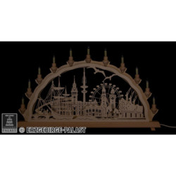 3D Double Arch - Hamburg - 68x35cm/27.8x13.8 inch
