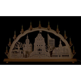 3D Double Arch - Leipzig - 68x35 cm / 27.8x14 inch