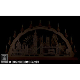3D-Doppelschwibbogen London - 68x35 cm