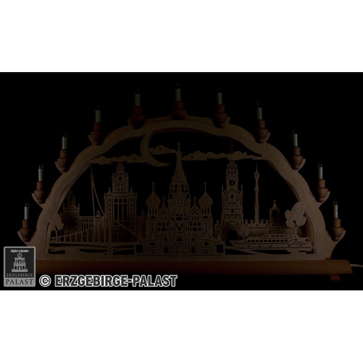 3D Double Arch - Moscow - 68x35 cm / 26.8x13.8 inch