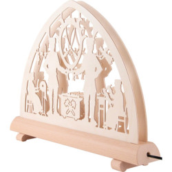 Candle Arch - Ore Mountains Motive - 34x26 cm / 13.4x10.2 inch