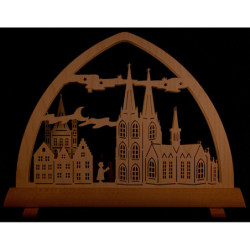 Schwibbogen Kölner Dom - 34x26 cm