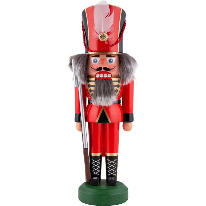 Nussknacker Soldat rot - 26 cm