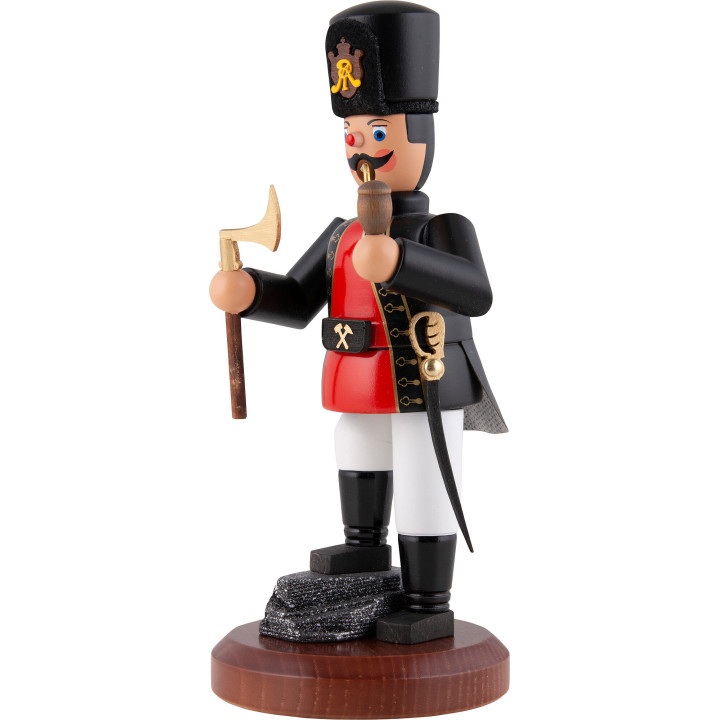 Smoker - Miner with Pick - 22 cm / 8.7 inch