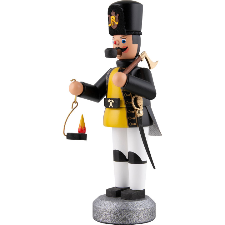 Smoker - Miner with Light - 22 cm / 8.7 inch