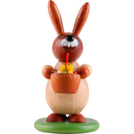 Hase mit Küken - 9 cm