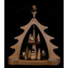 2-stöckige Pyramide Winterkinder - 28 cm