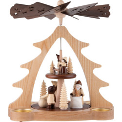 2-Tier Pyramid - Christmas - 28 cm / 11 inch