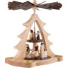 2-stöckige Pyramide Weihnachten - 28 cm
