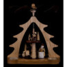 2-stöckige Pyramide Weihnachten - 28 cm
