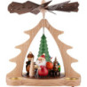 1-Tier Pyramid - Santa Claus Colored - 28 cm / 11 inch