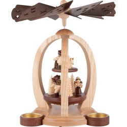 2-Tier Pyramid - Forest People - 27 cm / 10.6 inch
