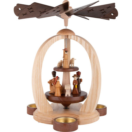 2-Tier Pyramid - Nativity - 27 cm / 10.6 inch