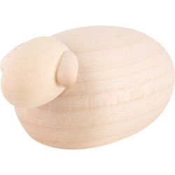 Single Sheep, Natural - 2,5 cm / 1 inch