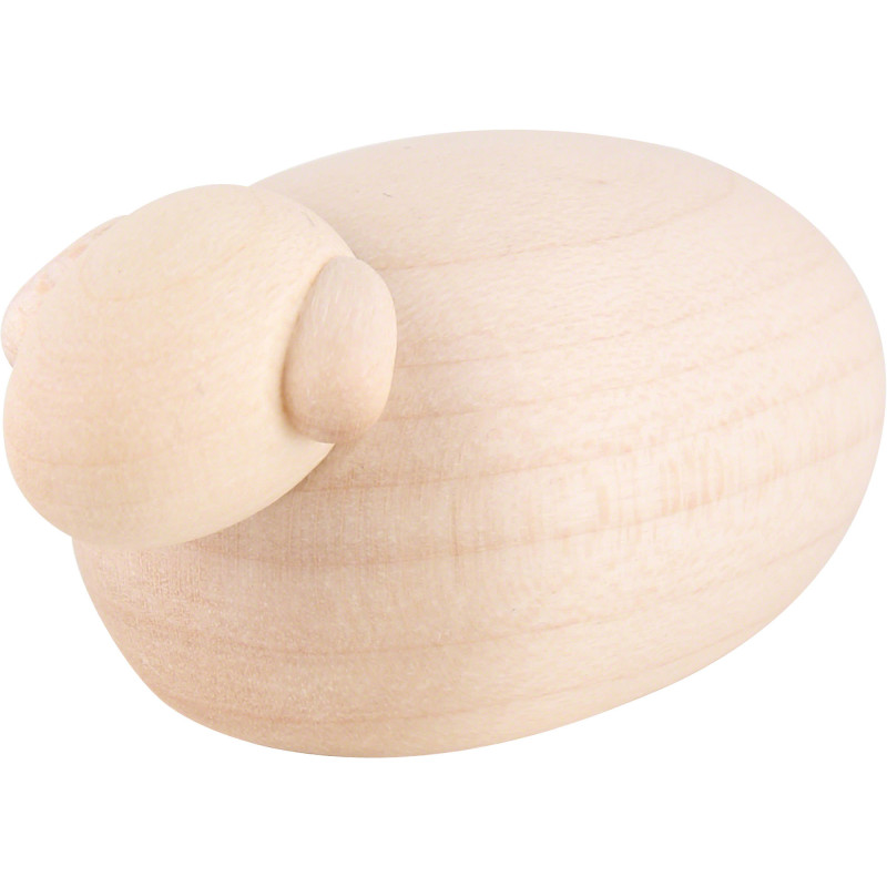 Schaf einzeln, natur - 2,5 cm
