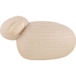 Single Lamb, Natural - 1,5 cm / 0.5 inch