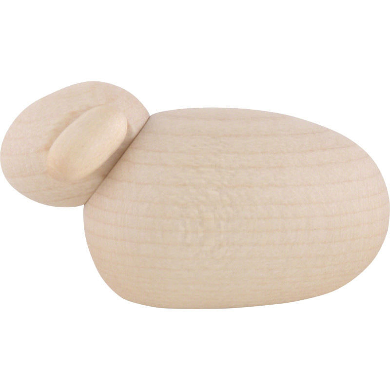 Single Lamb, Natural - 1,5 cm / 0.5 inch